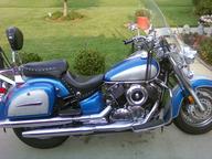 2000 Yamaha Vstar 1100 Blue n Silver