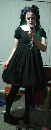 My Wednesday Addams dress :D