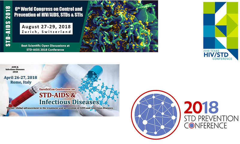 2018 Annual STD, HIV, HERPES, HSV awareness days, events and international conference calendar
